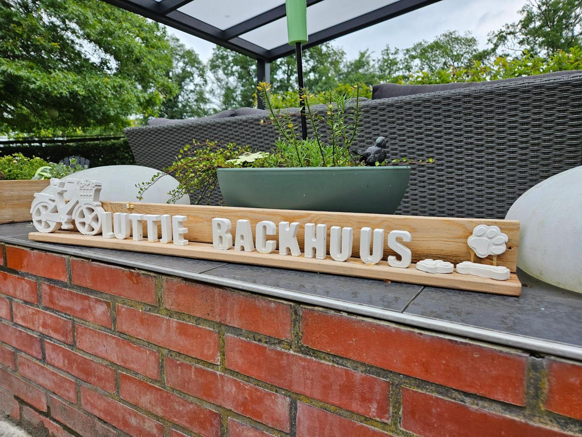Kleines Ferienhaus Luettje Backhuus 35516 Uplengen Exterior foto